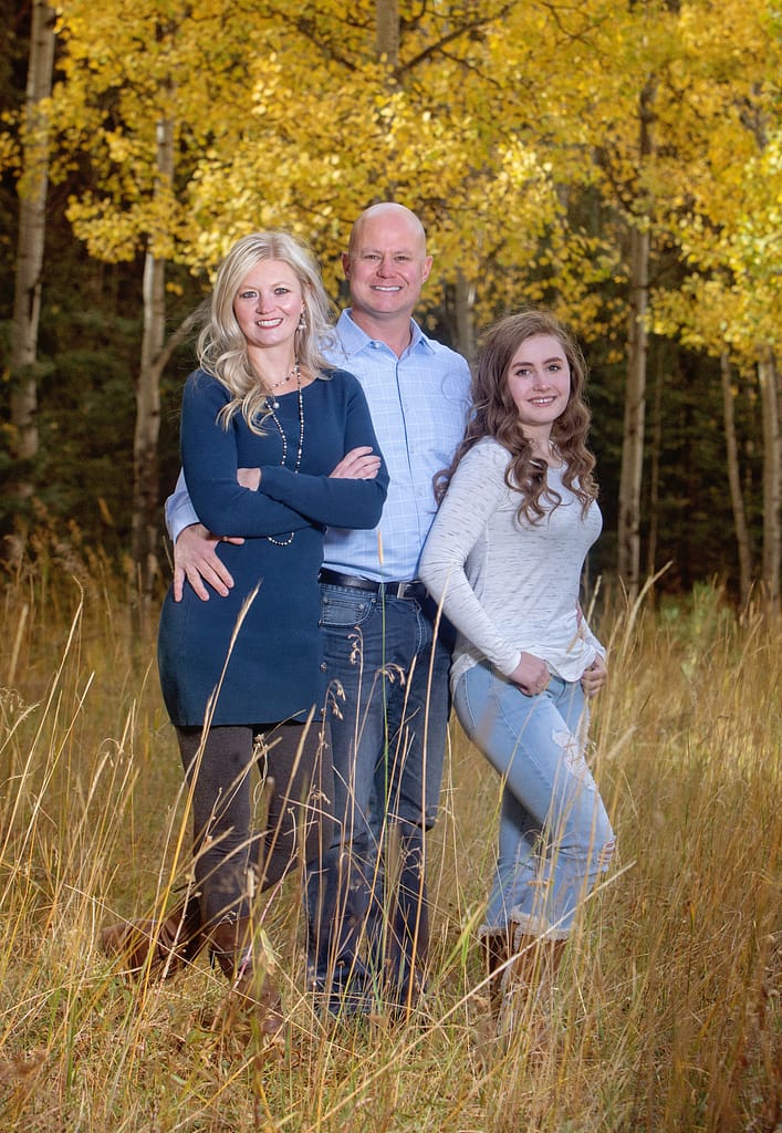 family photography colorado springs in the fall